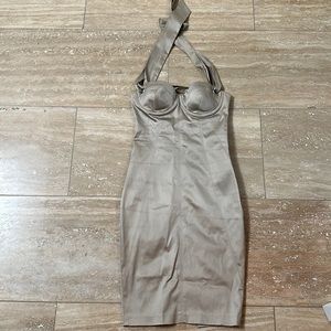 Sexy corset back dress